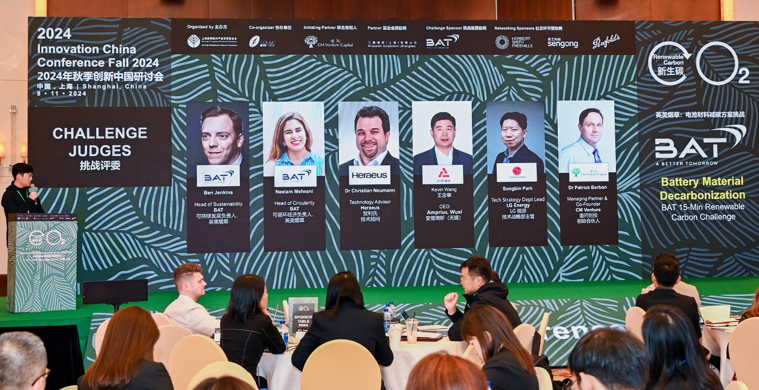 Panel of judges for the BAT Battery Decarbonization Challenge
