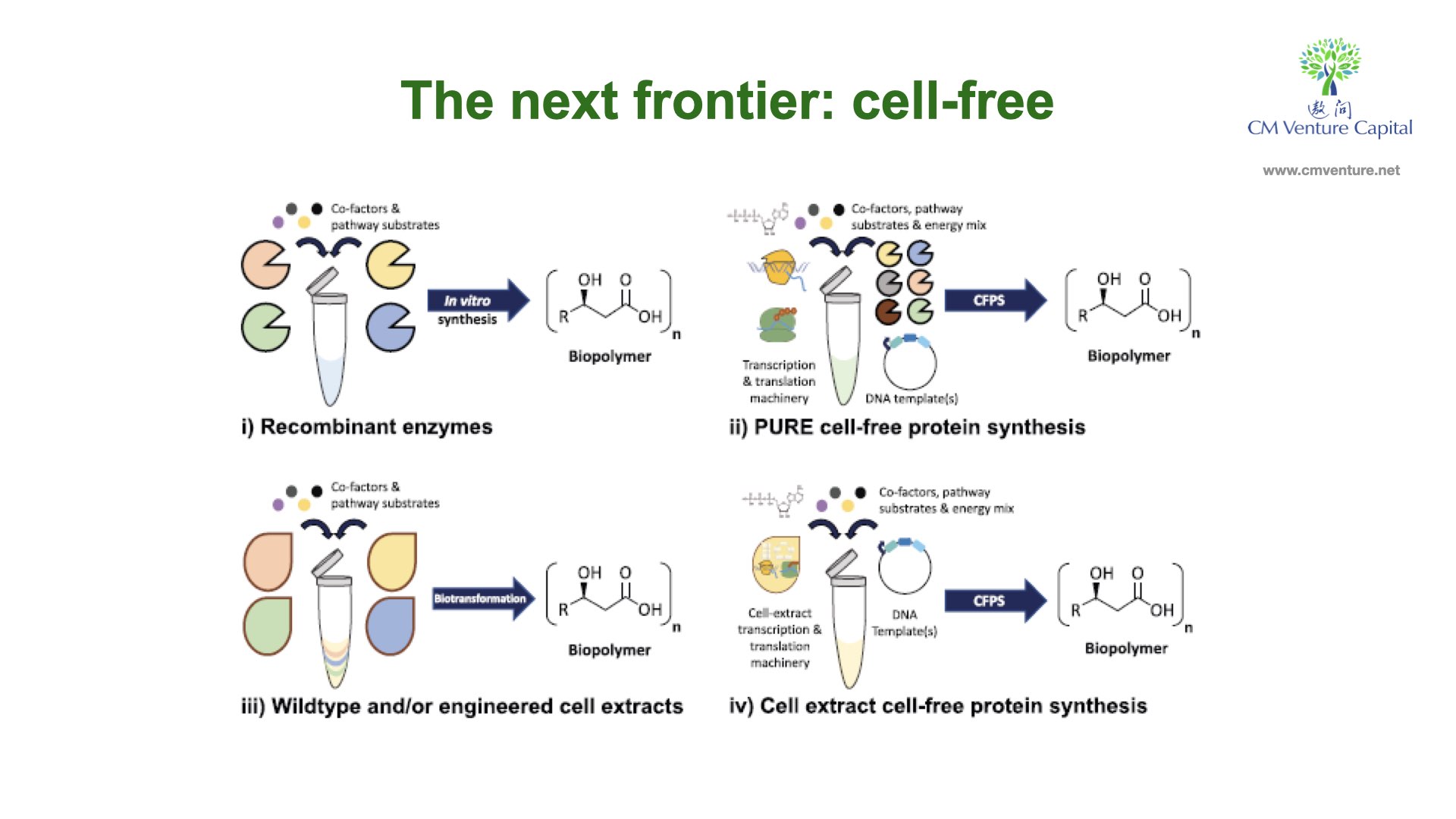 Cell-free synbio development overview